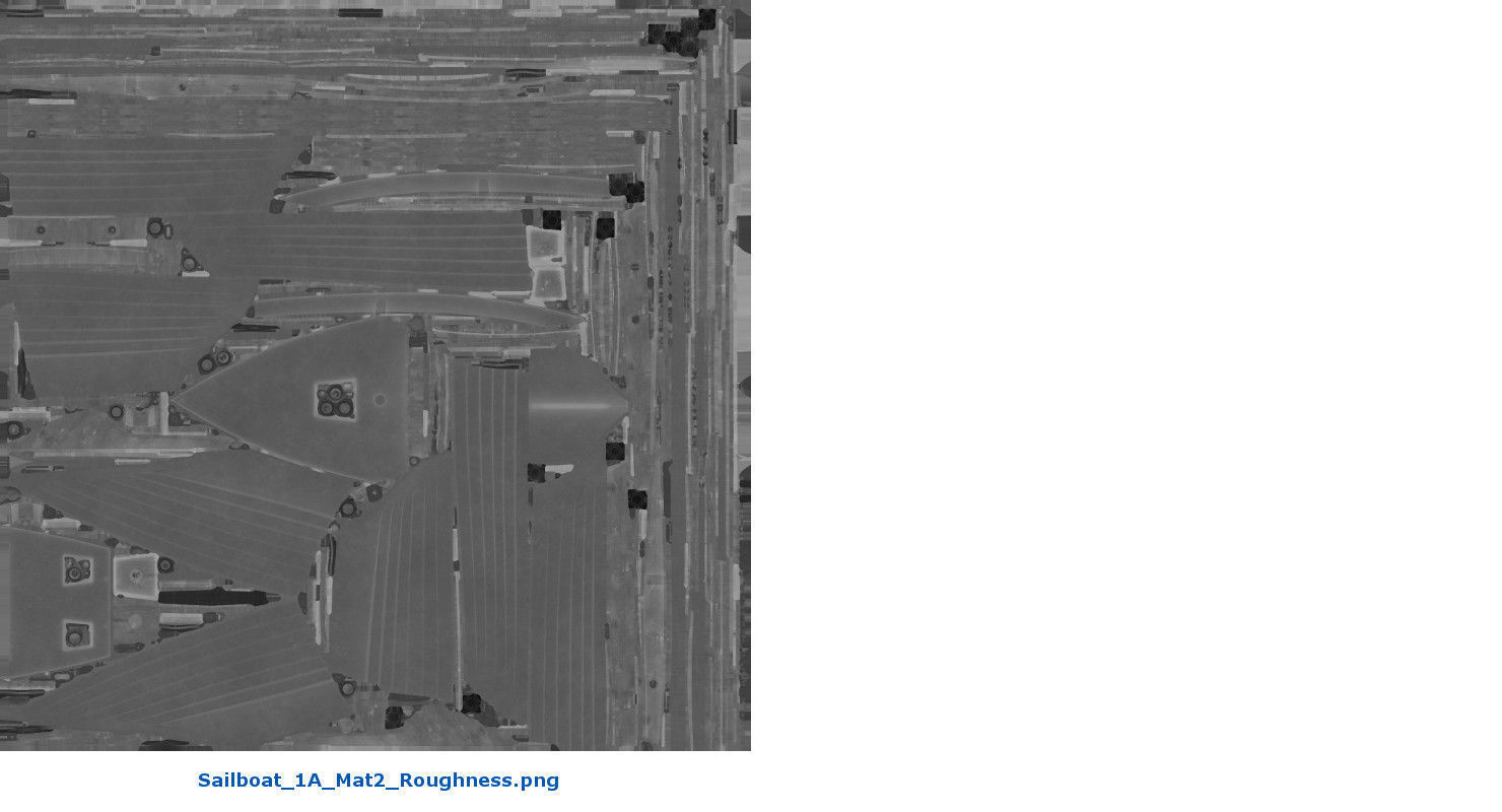 Sailboat 1A Low-poly 3D model_26