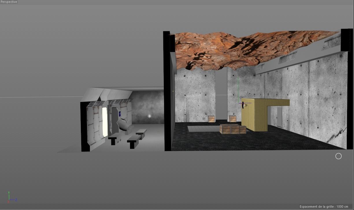 Scene Pre ready Sci fi Free 3D model_2