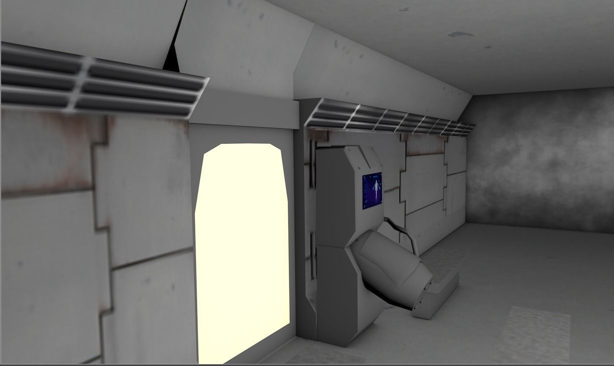 Scene Pre ready Sci fi Free 3D model_1