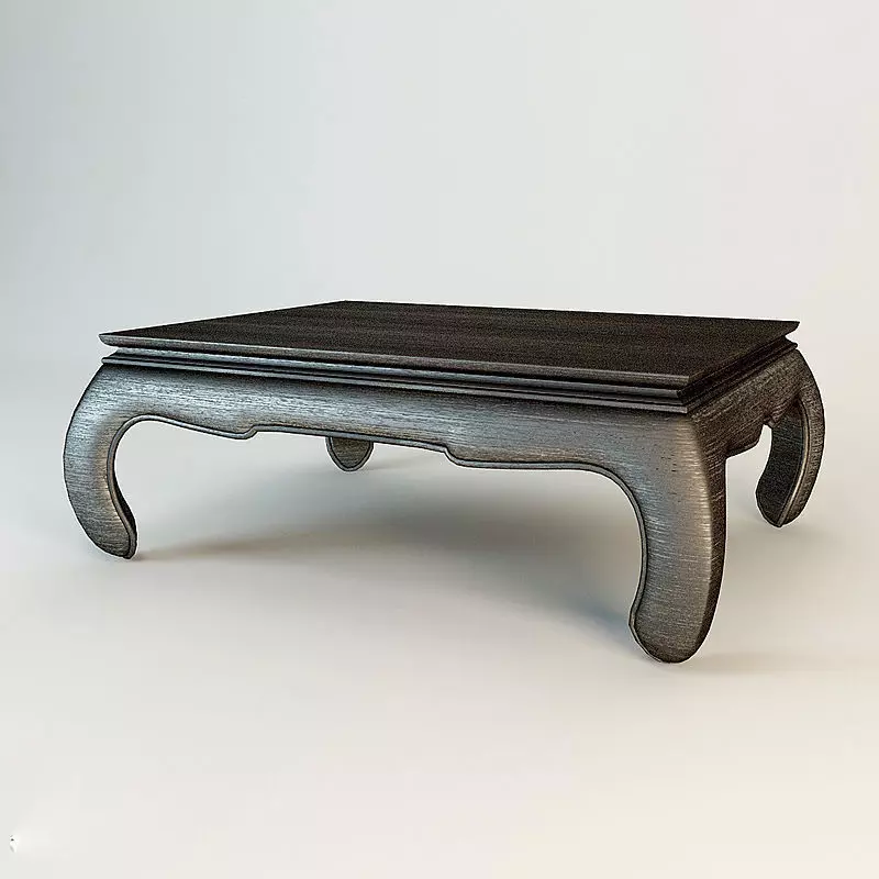 Modern Oriental Journal Table 3D model_0