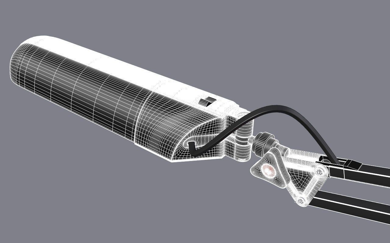 Adjustable table lamp 3D model_8