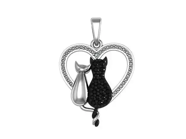 Pendant Cats Love