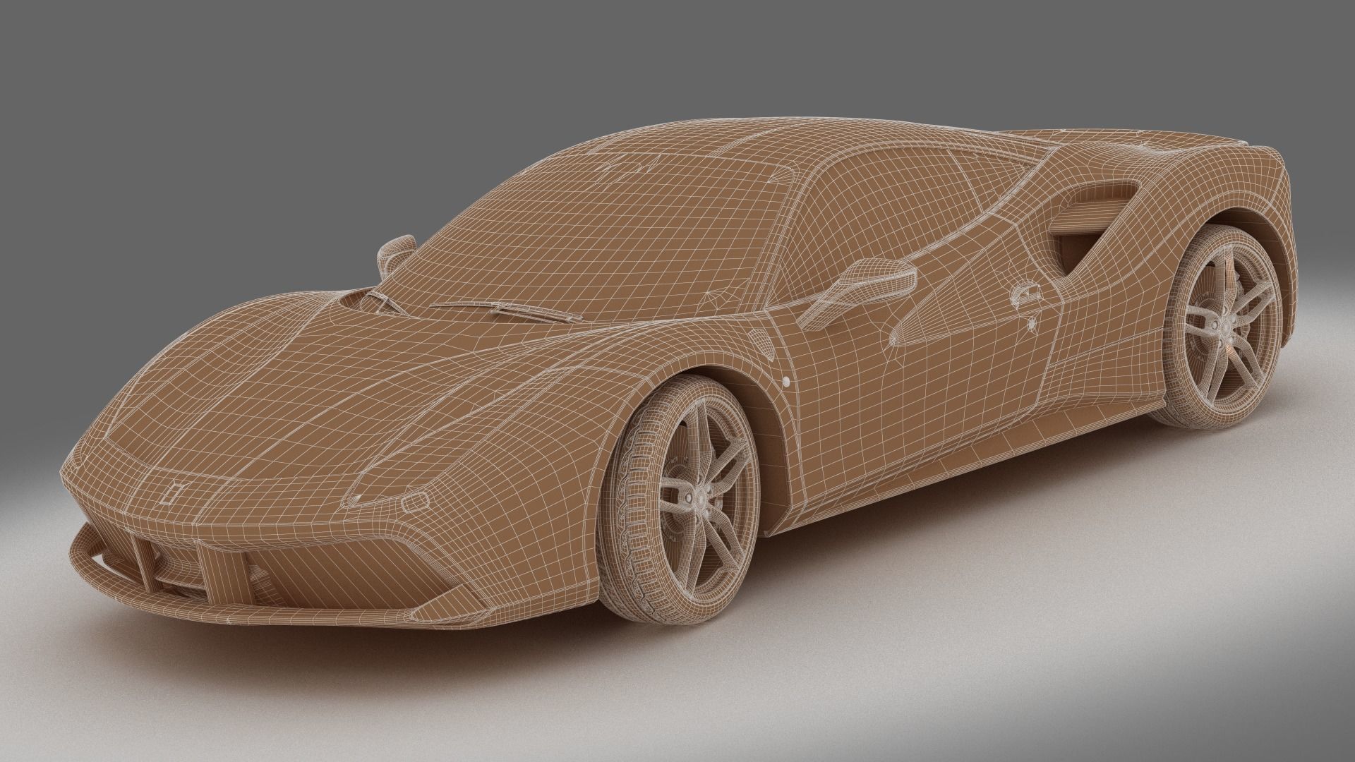 Ferrari 488 GTB 3D model_19