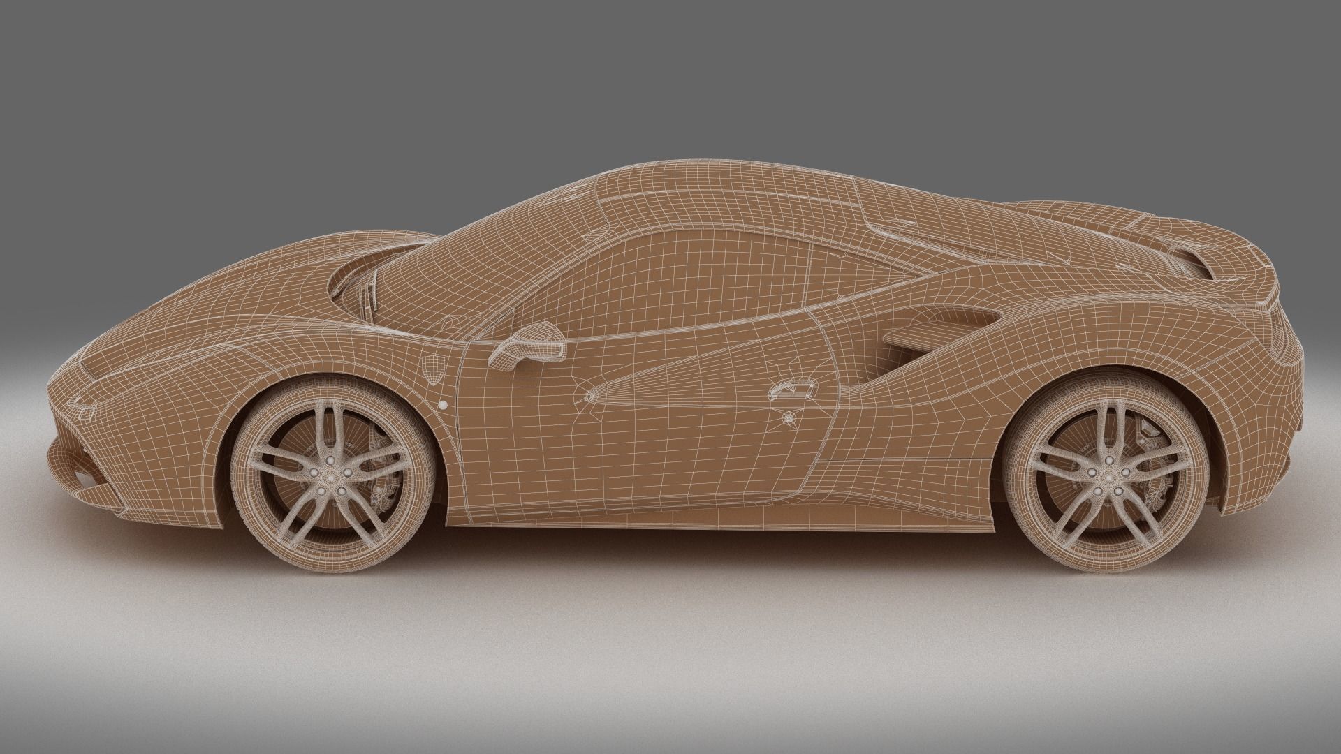 Ferrari 488 GTB 3D model_20