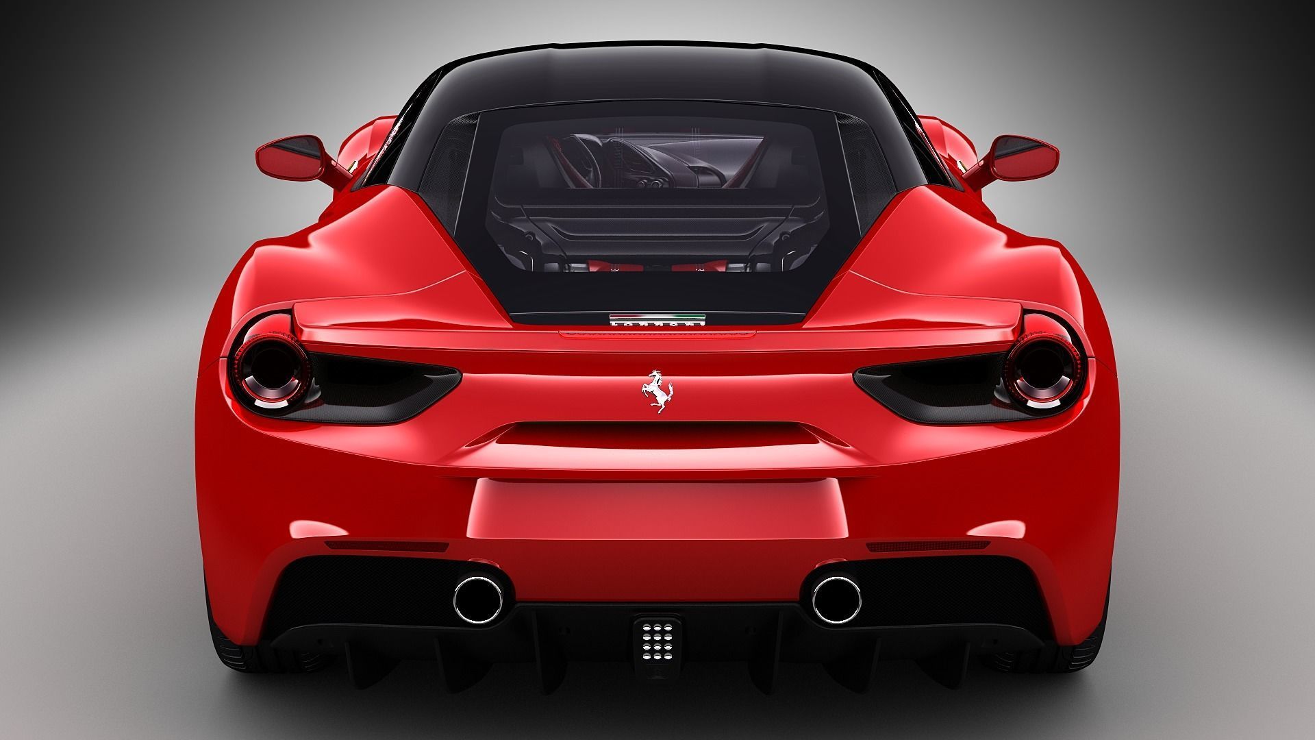Ferrari 488 GTB 3D model_3
