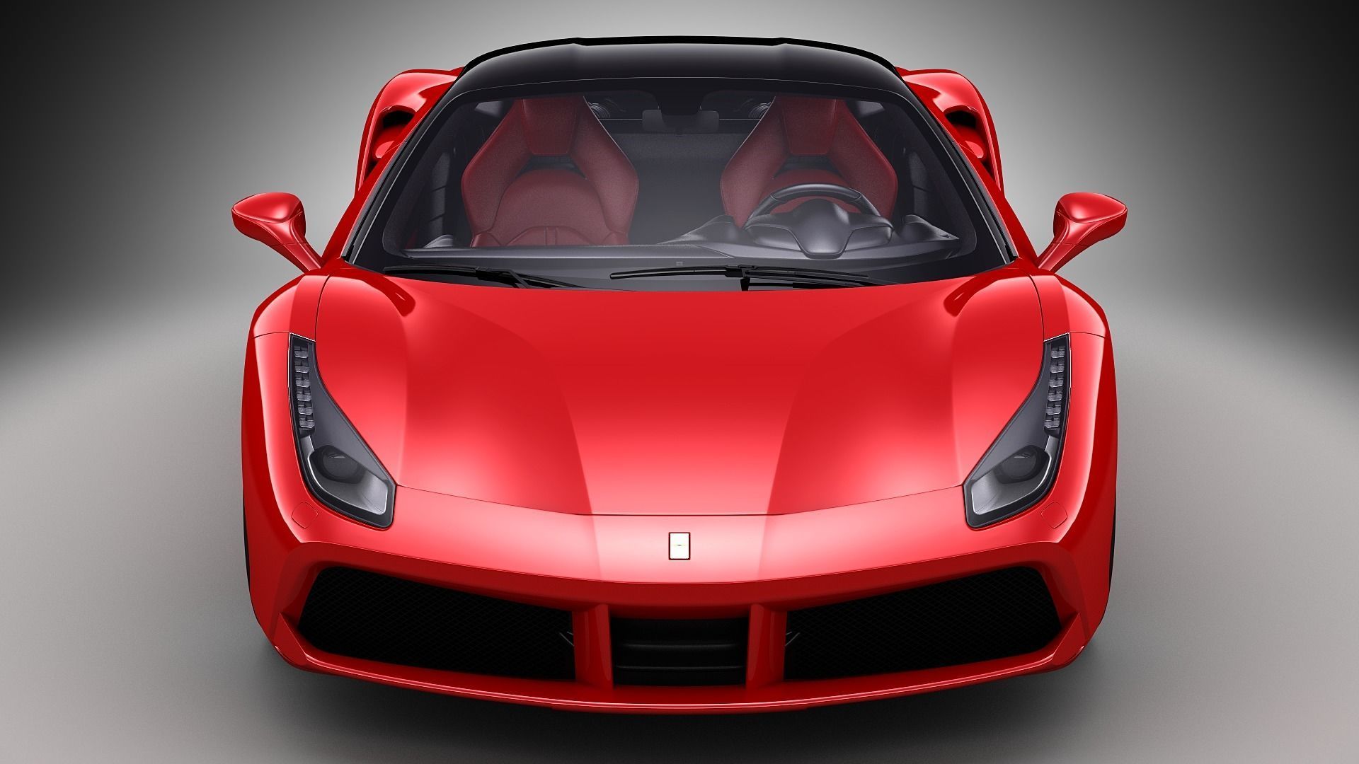 Ferrari 488 GTB 3D model_4