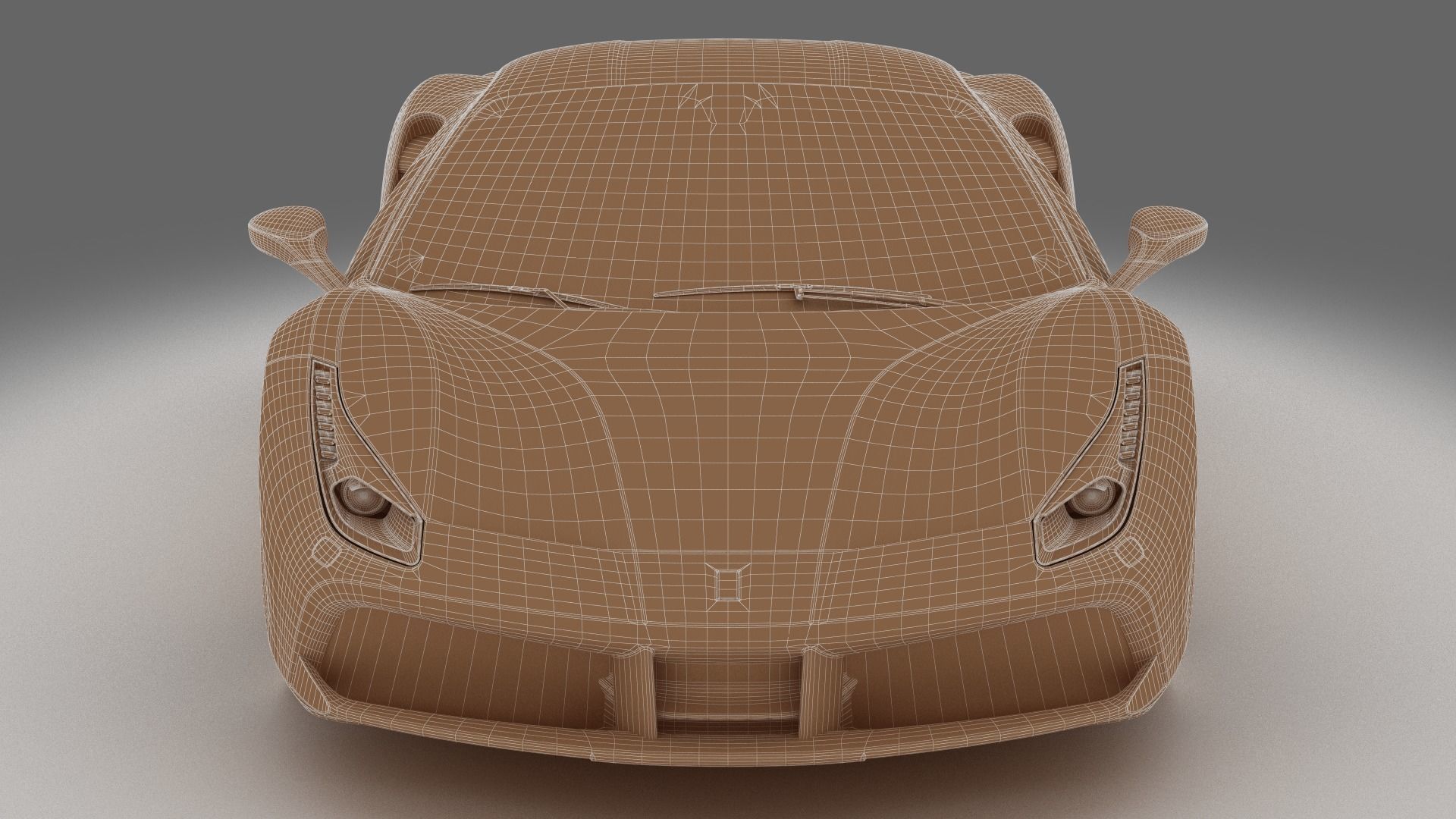 Ferrari 488 GTB 3D model_23