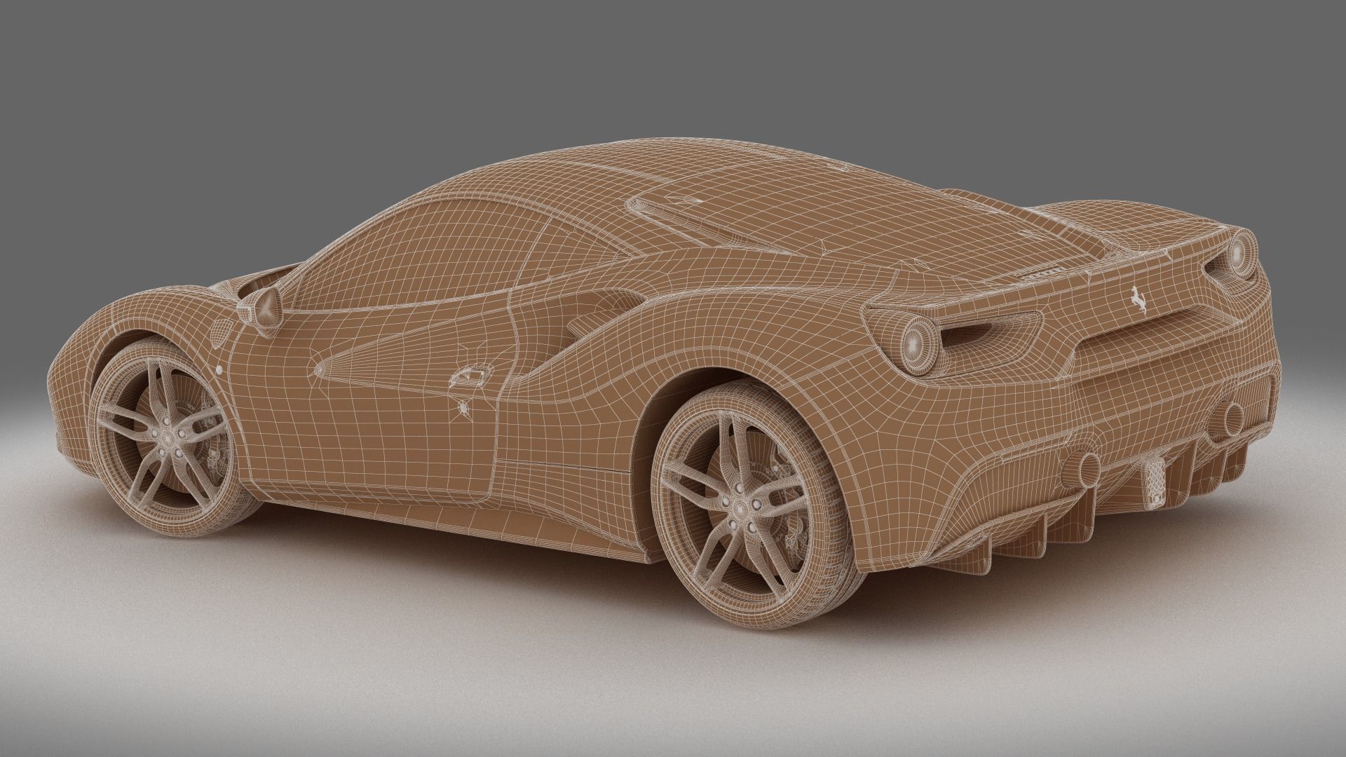 Ferrari 488 GTB 3D model_21