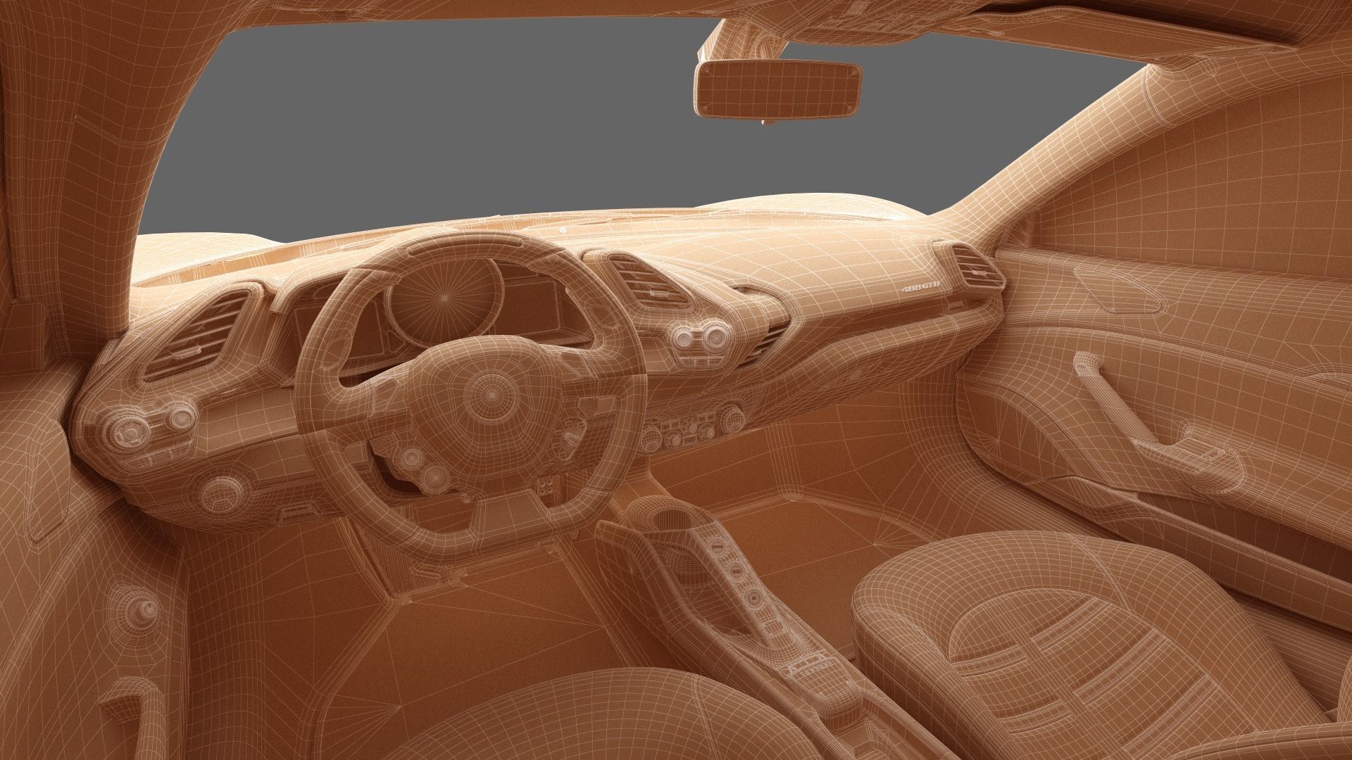 Ferrari 488 GTB 3D model_35