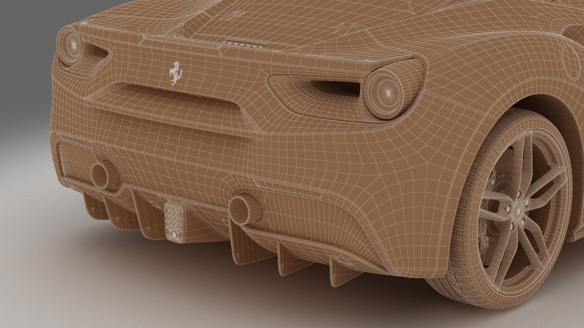 Ferrari 488 GTB 3D model_25