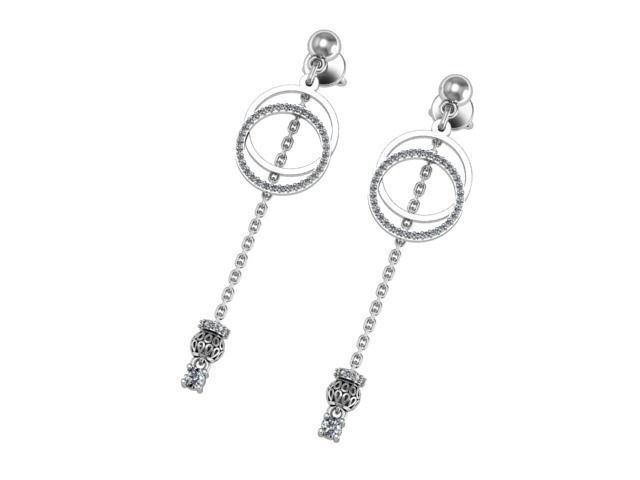 Earrings  vintage set  3D print model