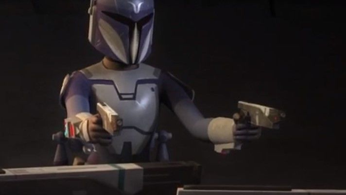 Ursa Wren and Bo Katan S4 Star Wars Rebels Mandalorian Gauntlets 3D print model_7