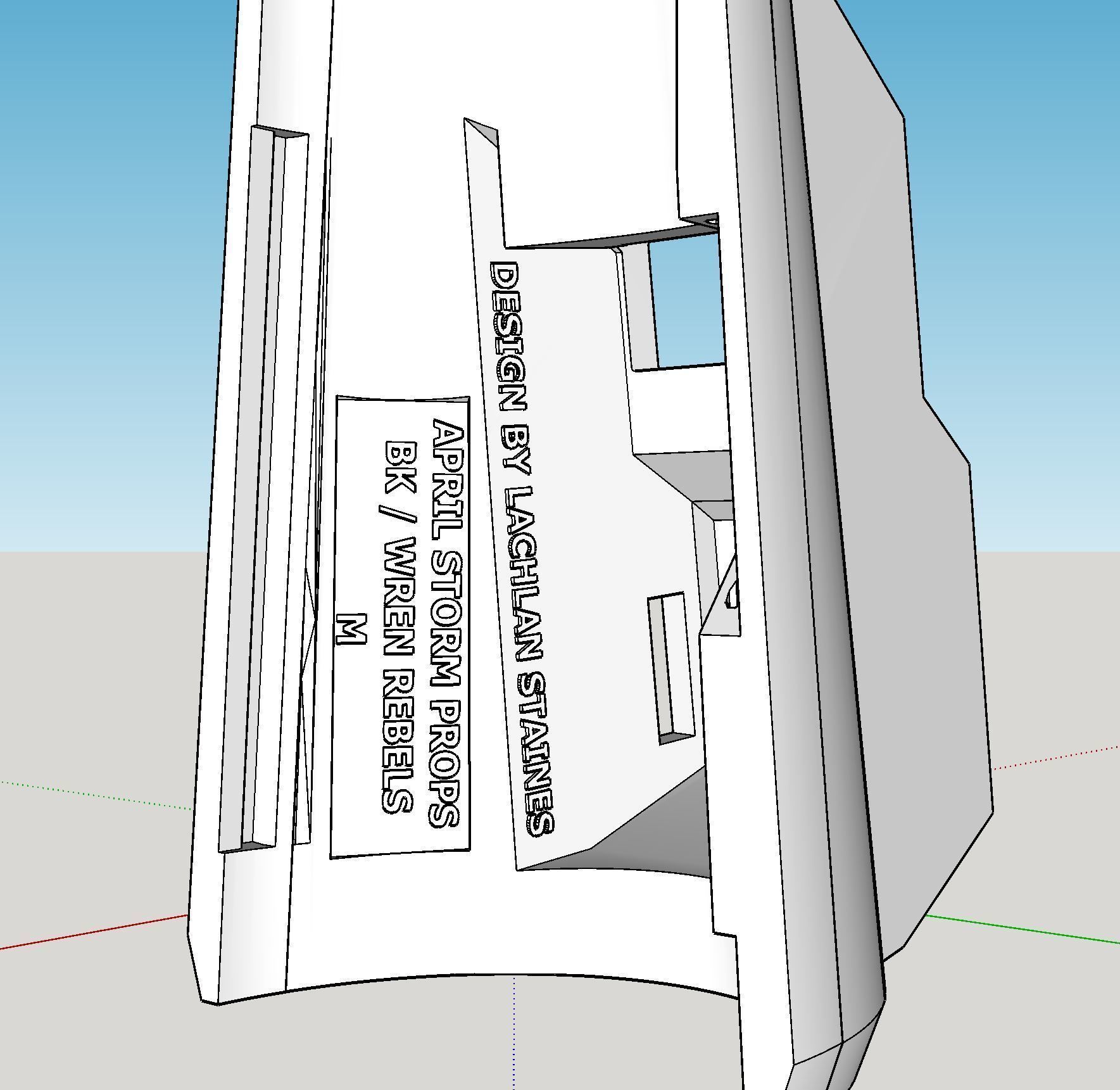 Ursa Wren and Bo Katan S4 Star Wars Rebels Mandalorian Gauntlets 3D print model_3