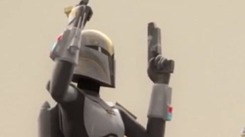 Ursa Wren and Bo Katan S4 Star Wars Rebels Mandalorian Gauntlets 3D print model_5