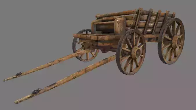 Wooden Cart