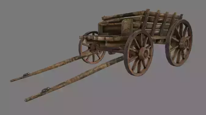 Wooden Cart