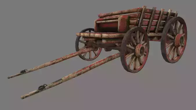 Wooden Cart
