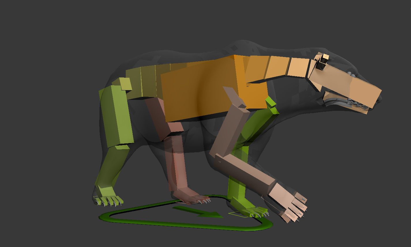 Bear Polar 3D model_8