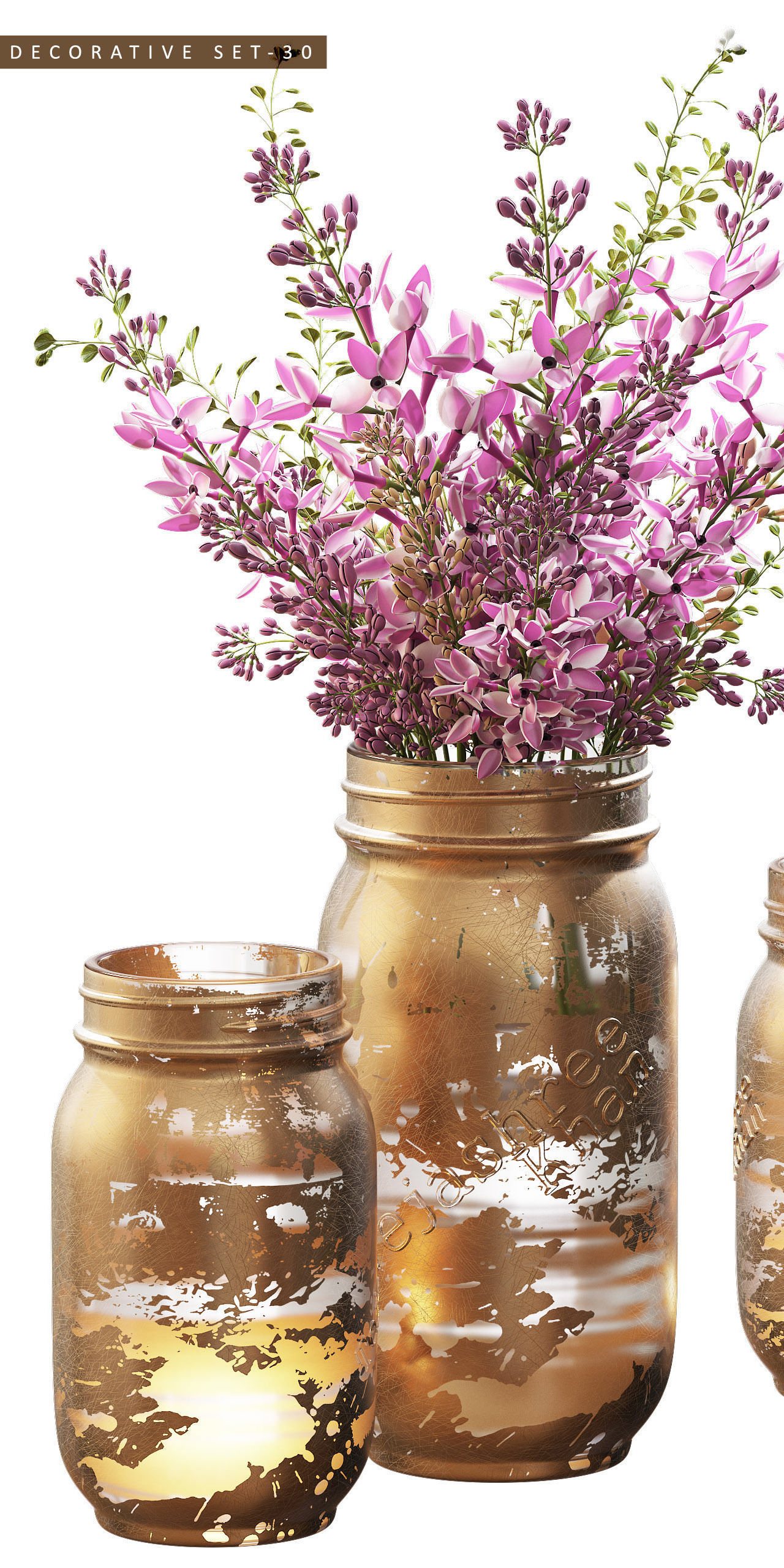 DECORATIVE SET 30 3D model_1