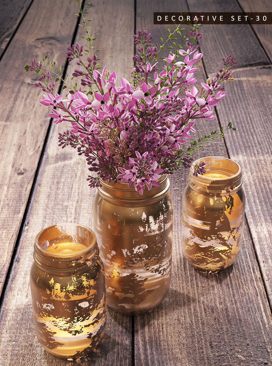 DECORATIVE SET 30 3D model_2