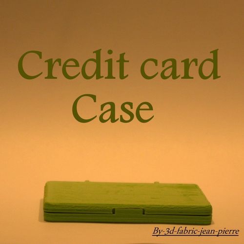 Credit Card Case 3D print model