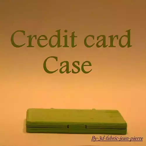 Credit Card Case 3D print model