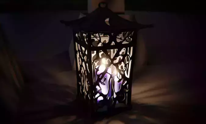 Forest Lantern - Free Model Free 3D model