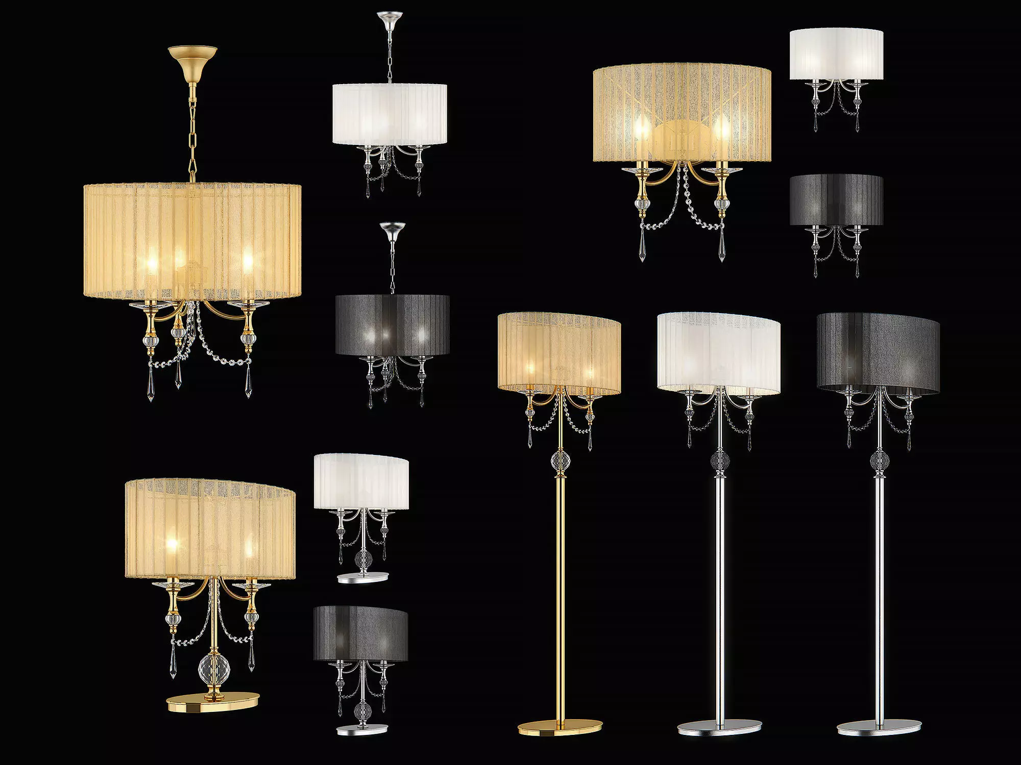 725 Paralume Lightstar Collection 3D model_0