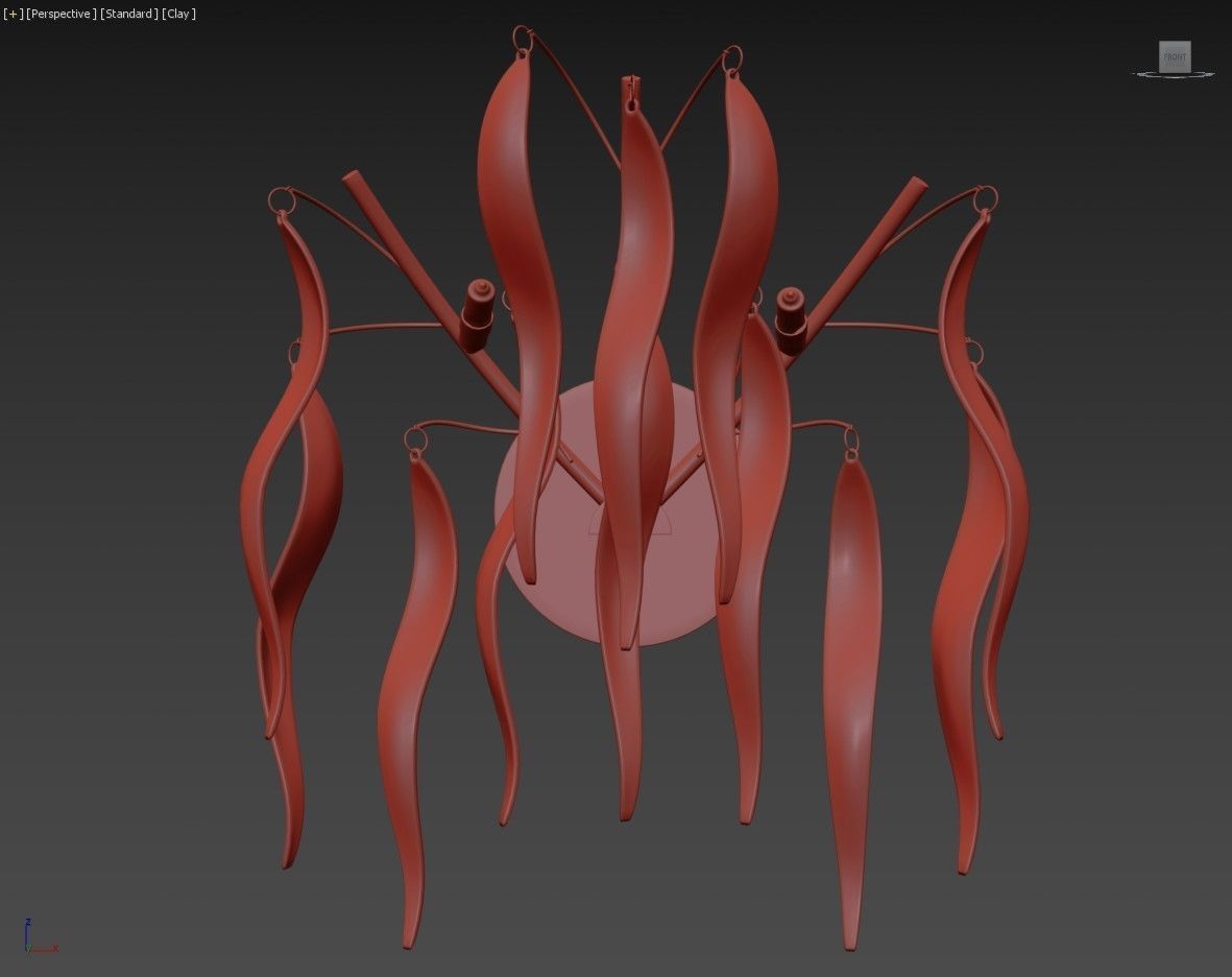 792634 Mocco Lightstar Sconce 3D model_7