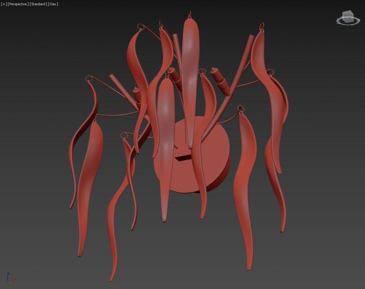 792634 Mocco Lightstar Sconce 3D model_9