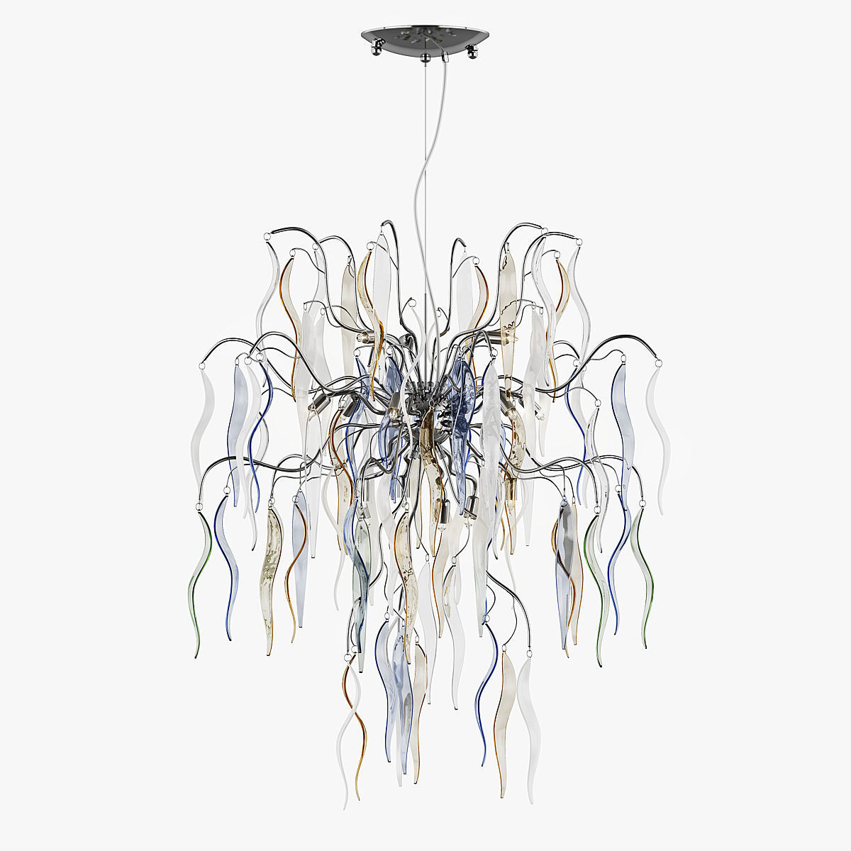 792154 Mocco Lightstar Chandelier 3D model_8