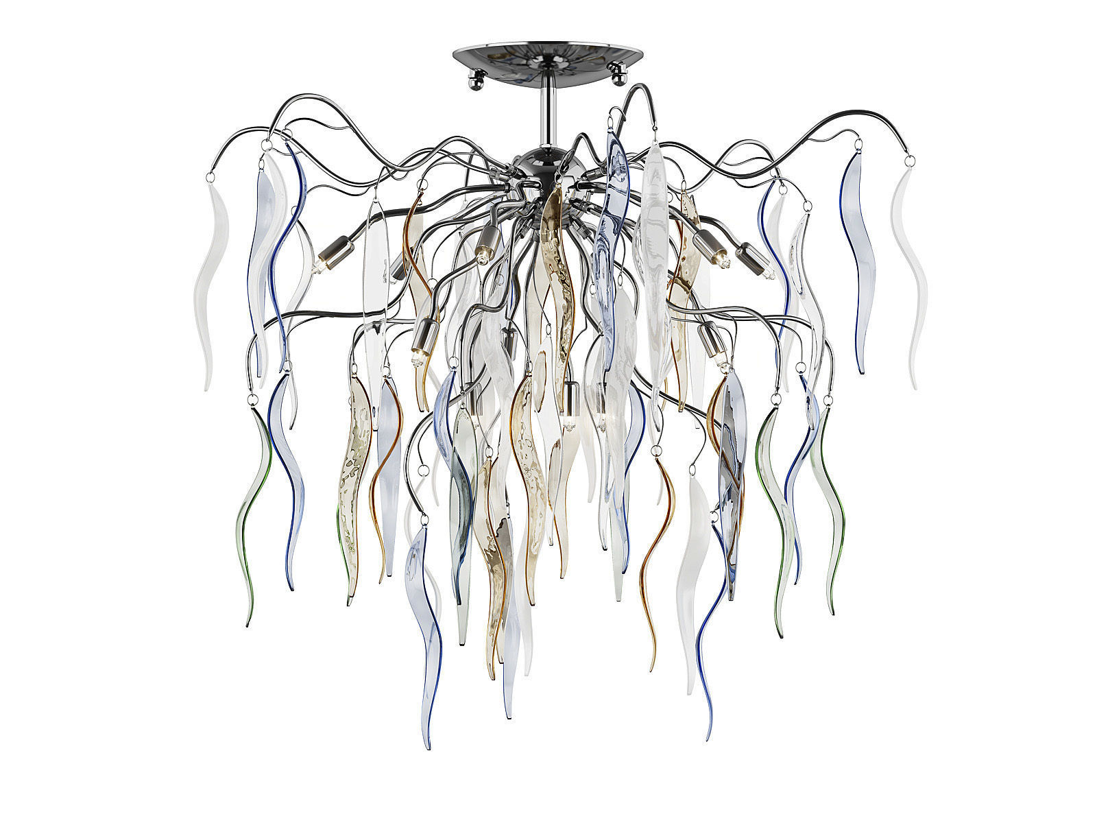 792124 Mocco Lightstar Chandelier 3D model_1