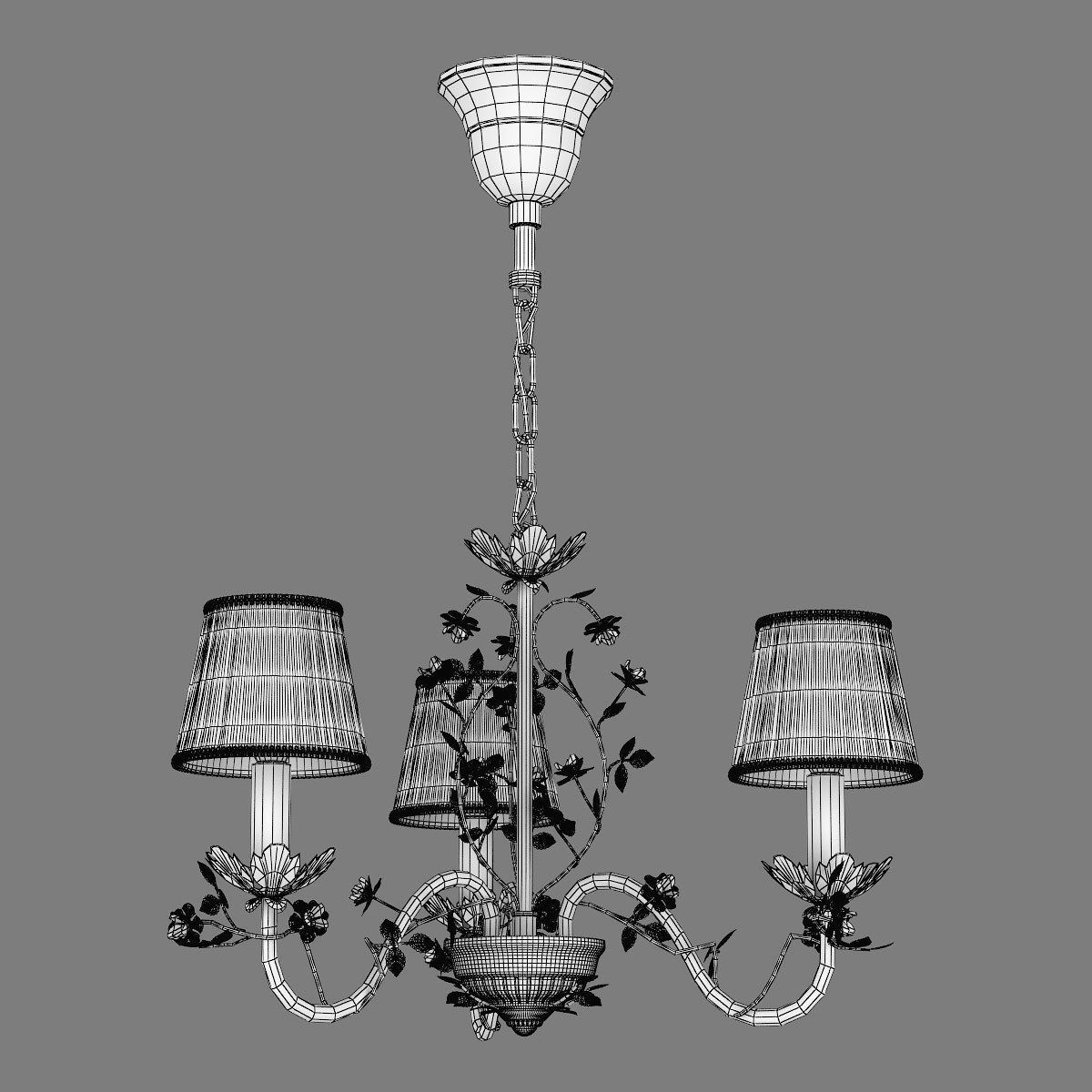 785030 Aiola Lightstar Chandelier 3D model_4