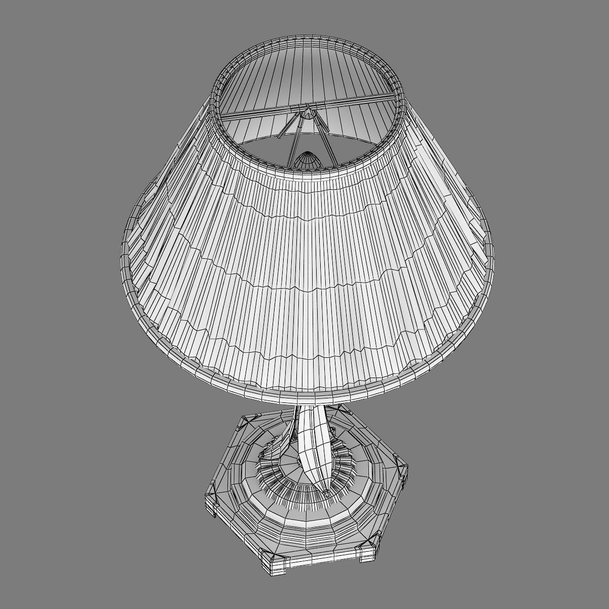 783911 Antiqua Lightstar Table lamp 3D model_4
