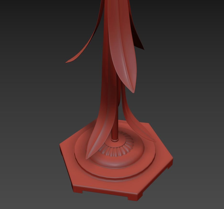 783711 Antiqua Lightstar Floor lamp 3D model_8