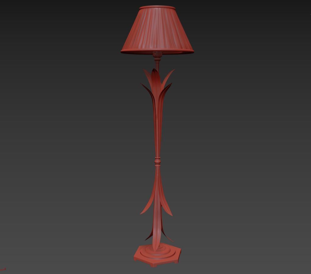 783711 Antiqua Lightstar Floor lamp 3D model_6