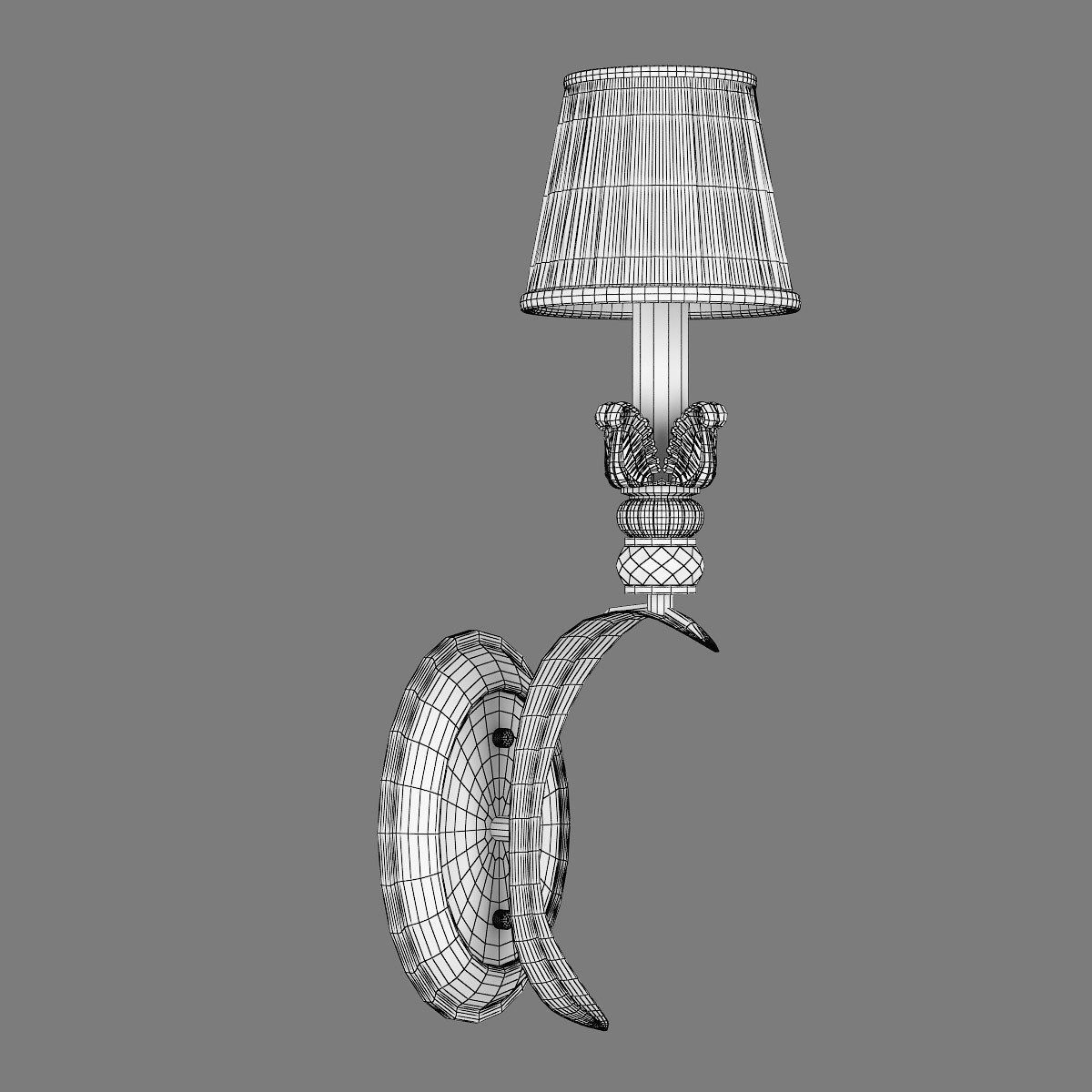 783611 Antiqua Lightstar Sconce  3D model_5