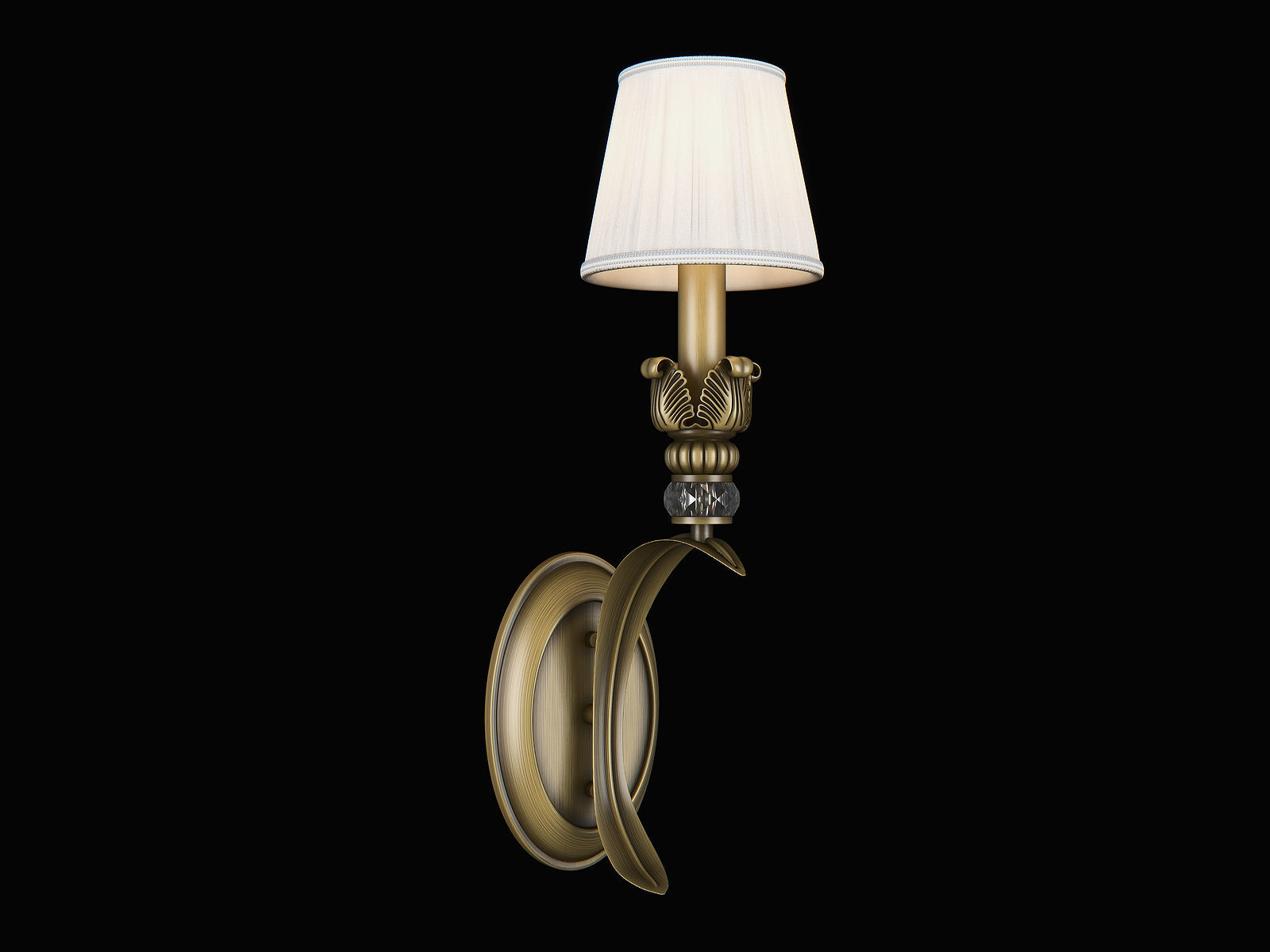 783611 Antiqua Lightstar Sconce  3D model_1