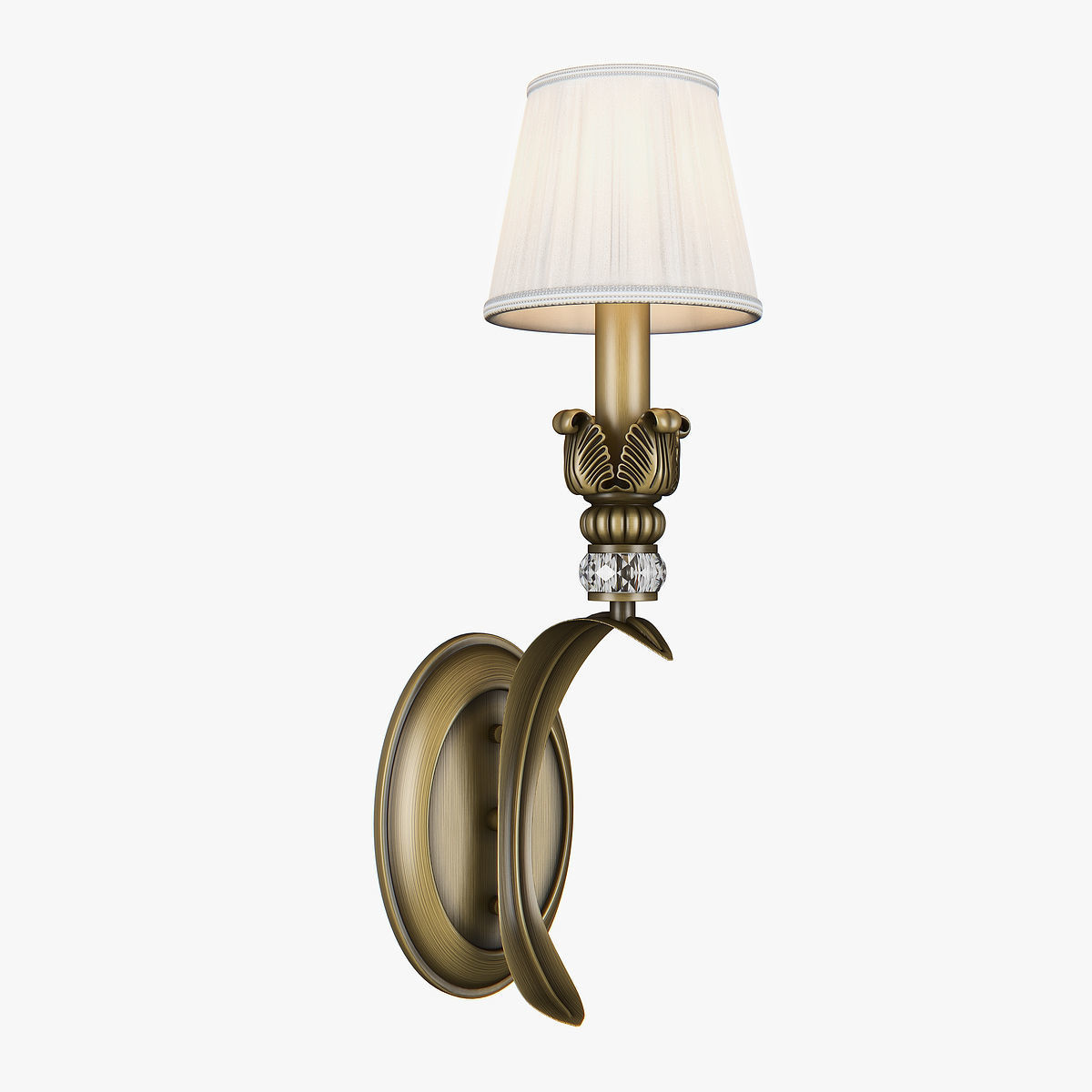 783611 Antiqua Lightstar Sconce  3D model_10