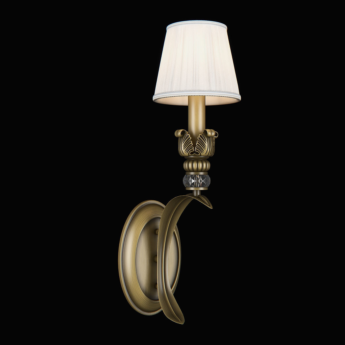 783611 Antiqua Lightstar Sconce  3D model_11