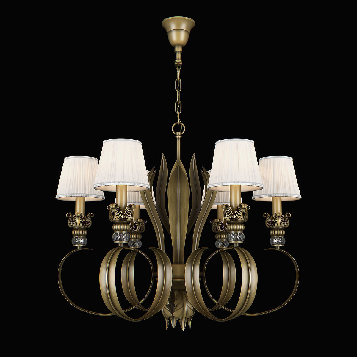 783061 Antiqua Lightstar Chandelier 3D model_10