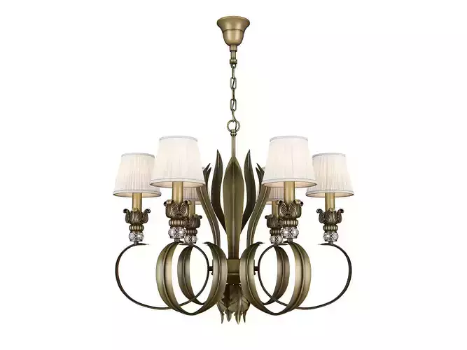 783061 Antiqua Lightstar Chandelier 3D model