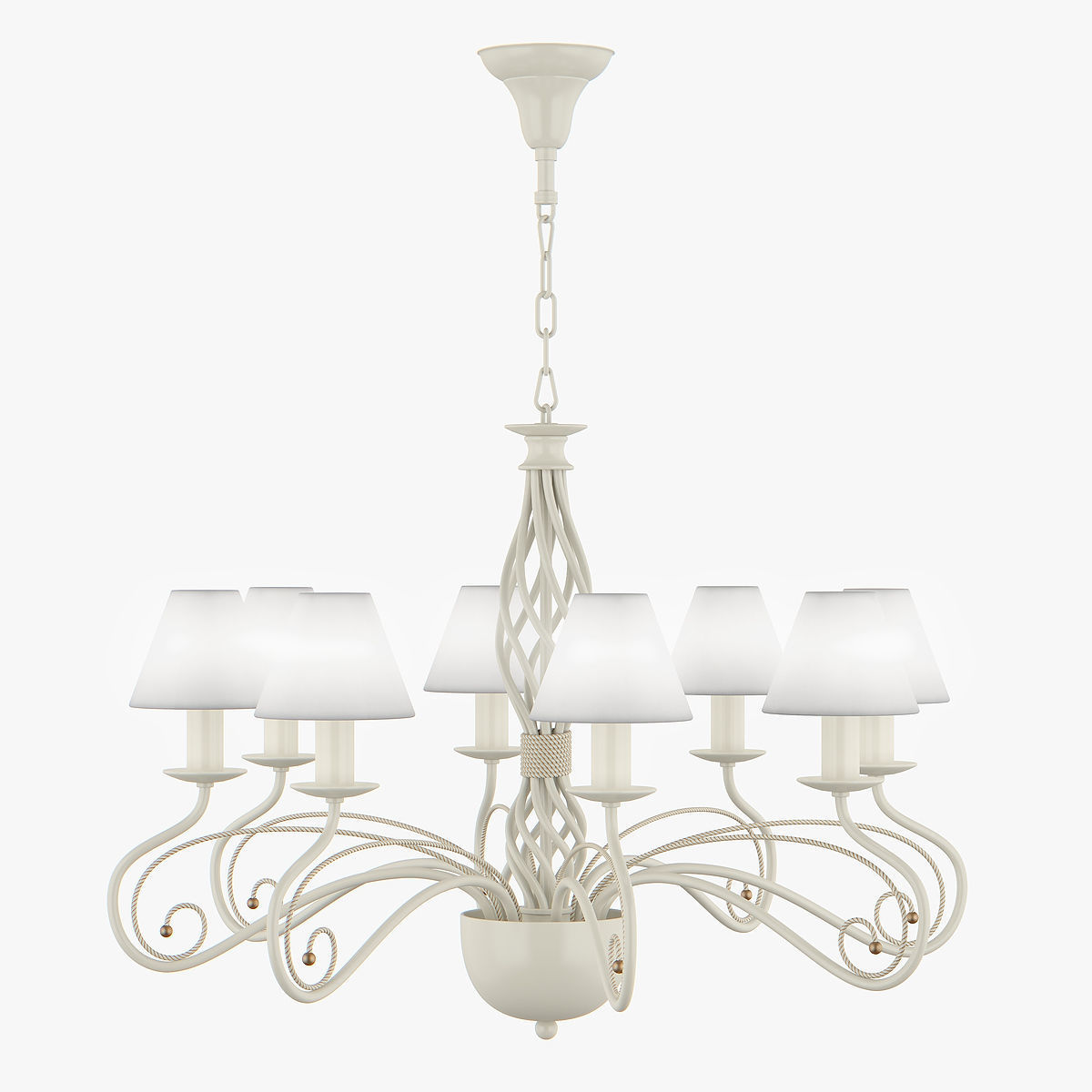78208x Esedra Lightstar Chandelier 3D model_5