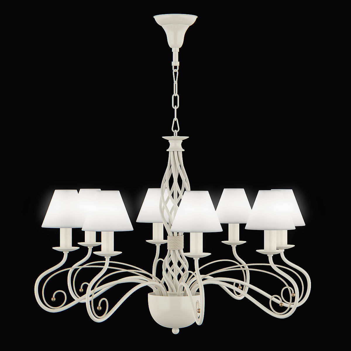 78208x Esedra Lightstar Chandelier 3D model_6