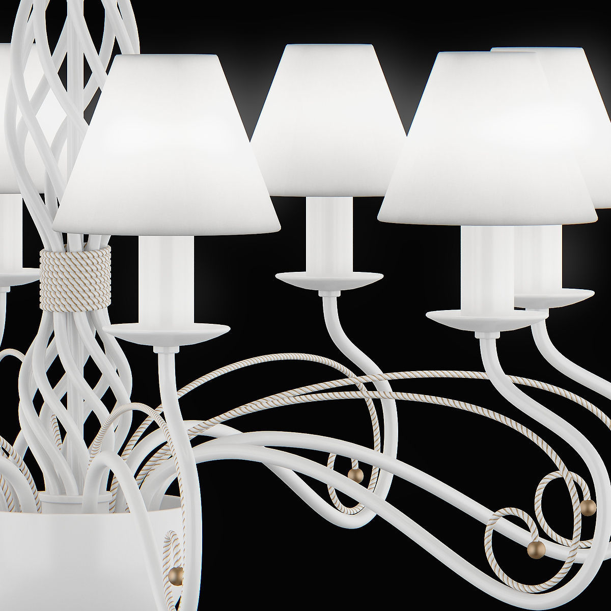 78208x Esedra Lightstar Chandelier 3D model_4