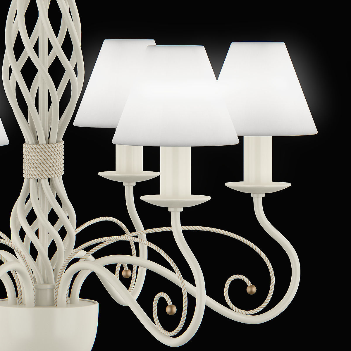78206x Esedra Lightstar Chandelier 3D model_7