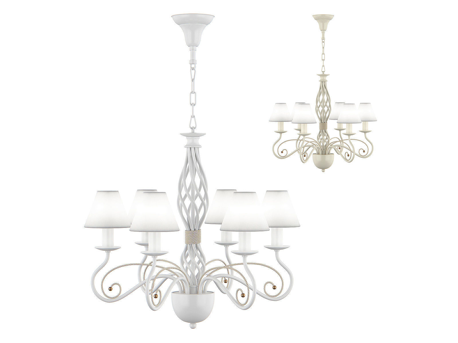 78206x Esedra Lightstar Chandelier 3D model_1