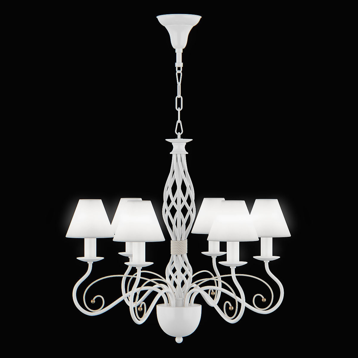 78206x Esedra Lightstar Chandelier 3D model_3
