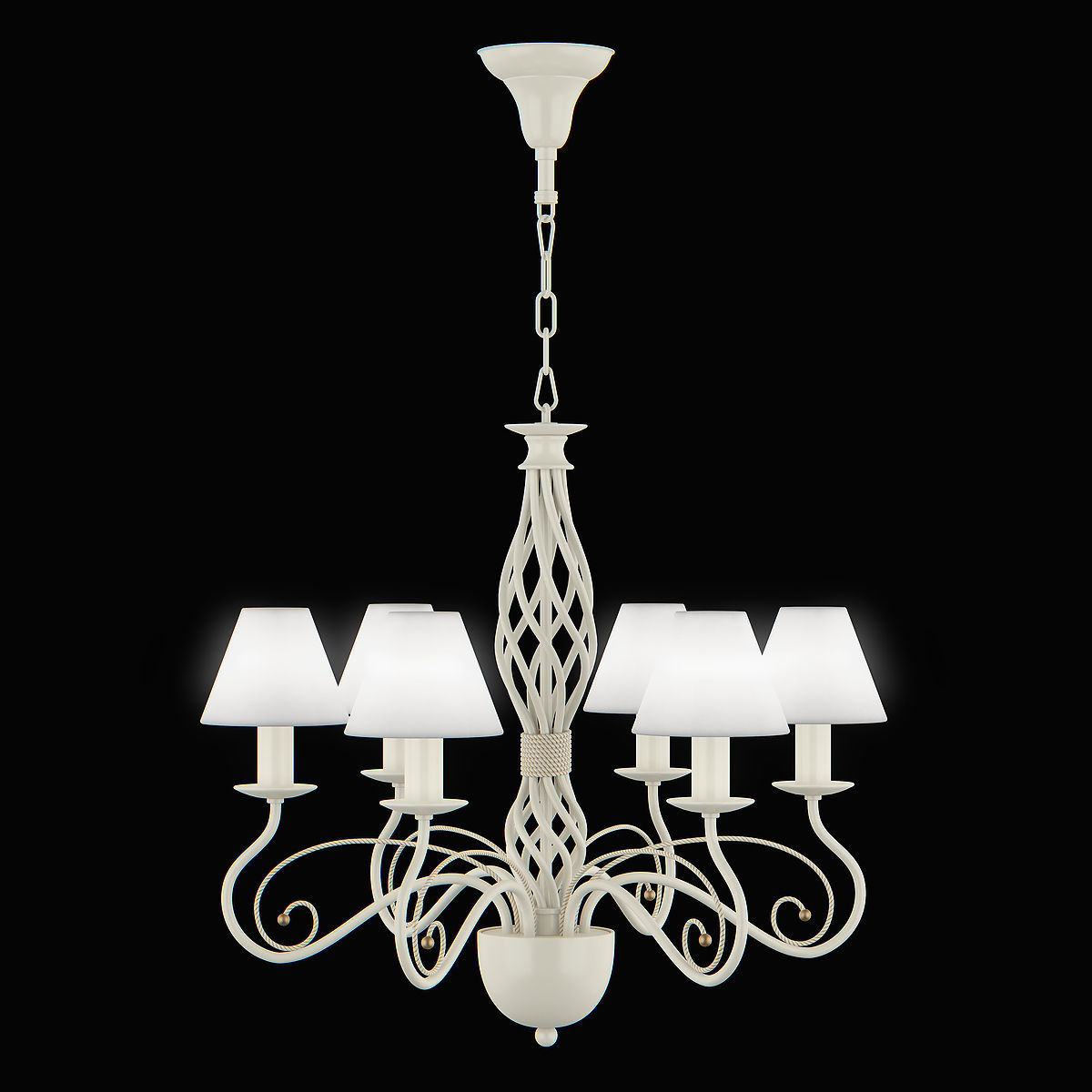 78206x Esedra Lightstar Chandelier 3D model_6