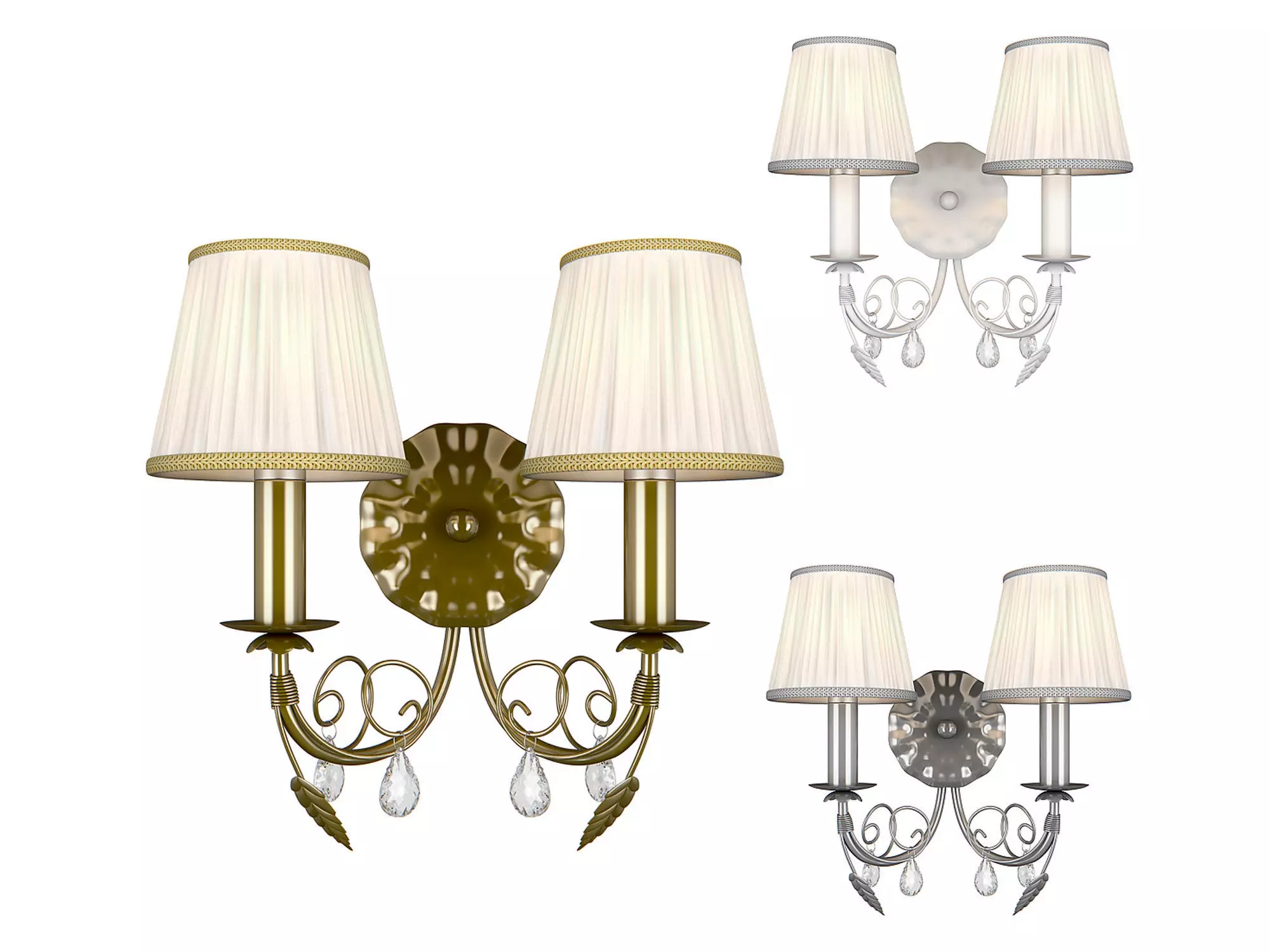 78162x Modesto Lightstar Sconce 3D model_0